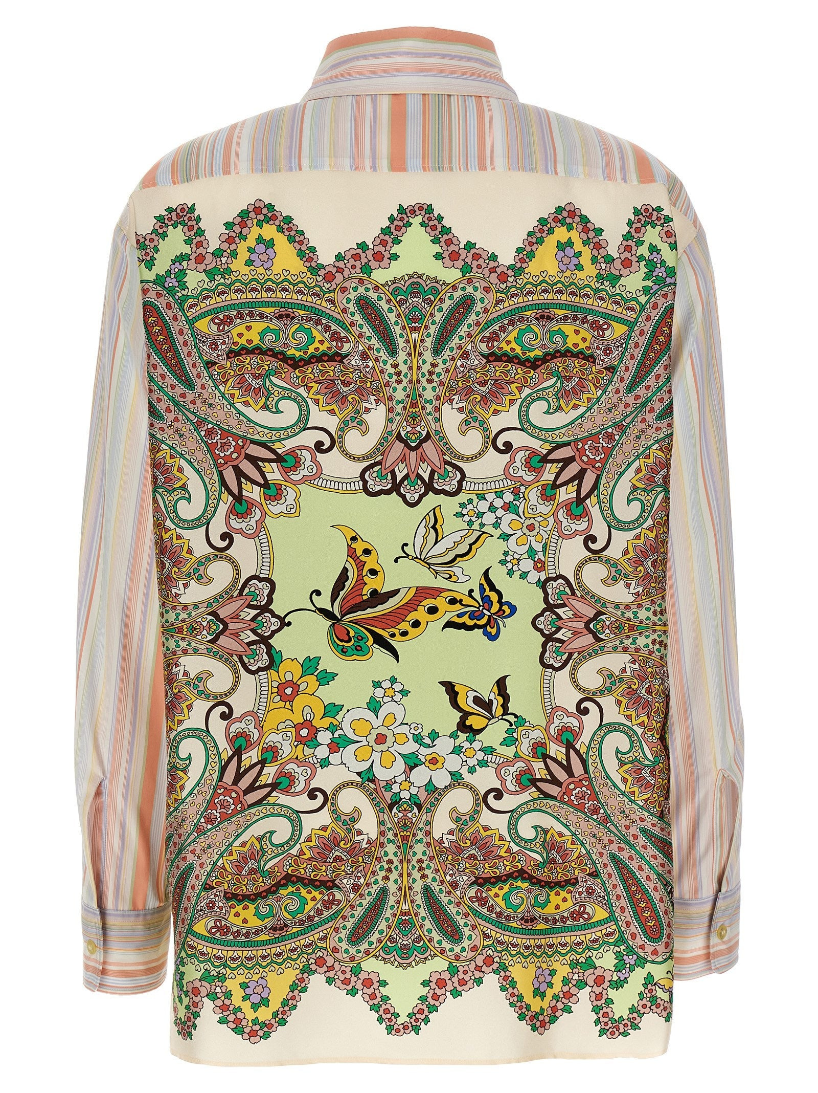Etro Women Paisley Insert Shirt - 2