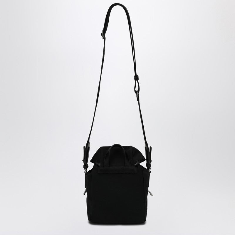 MINI TRICK BLACK SHOULDER BAG - 2