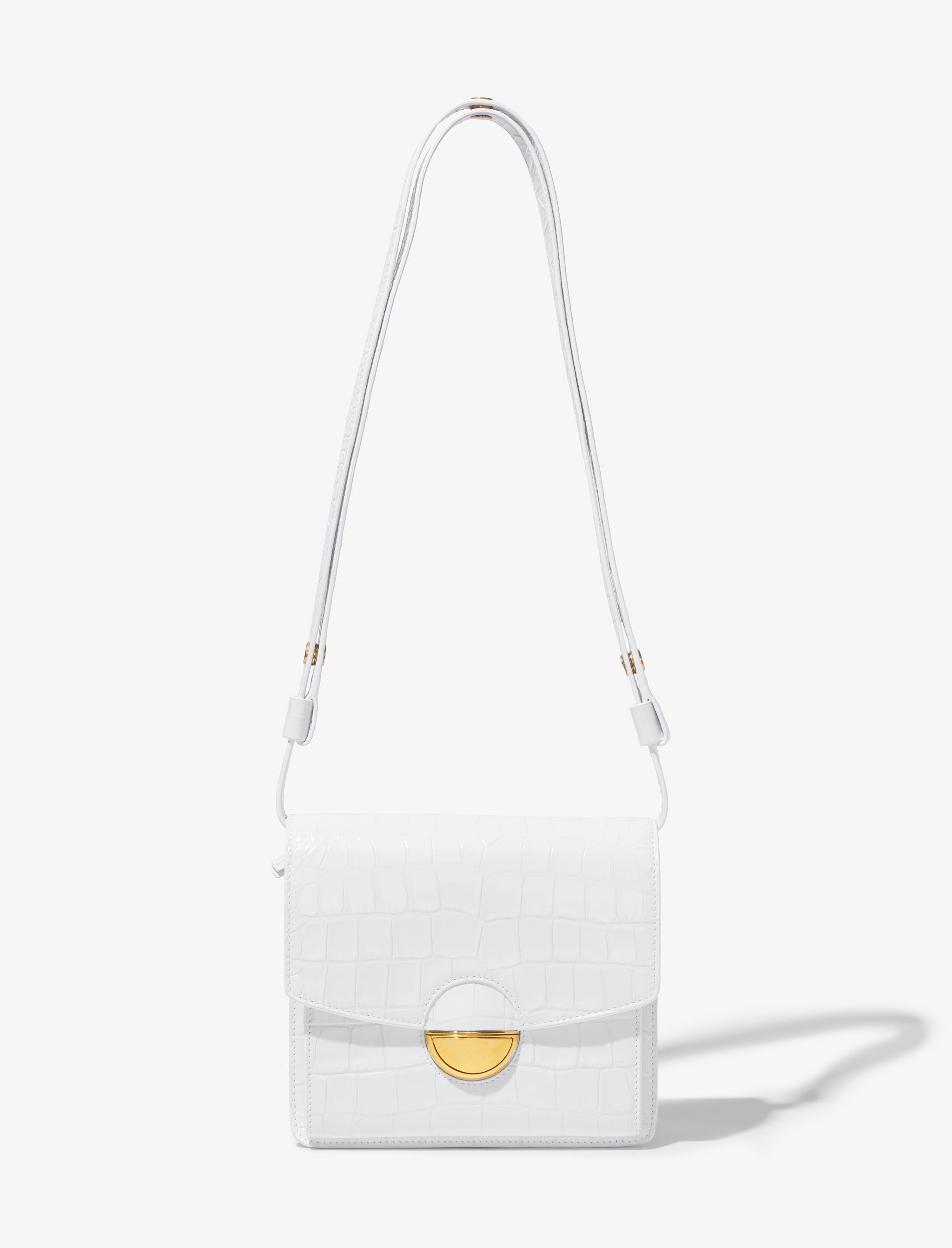 Embossed Croc Dia Day Bag - 6