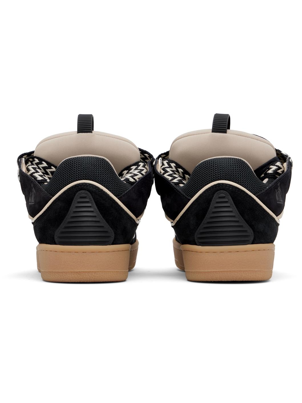 SSENSE Exclusive Black Curb Leather Sneakers - 2