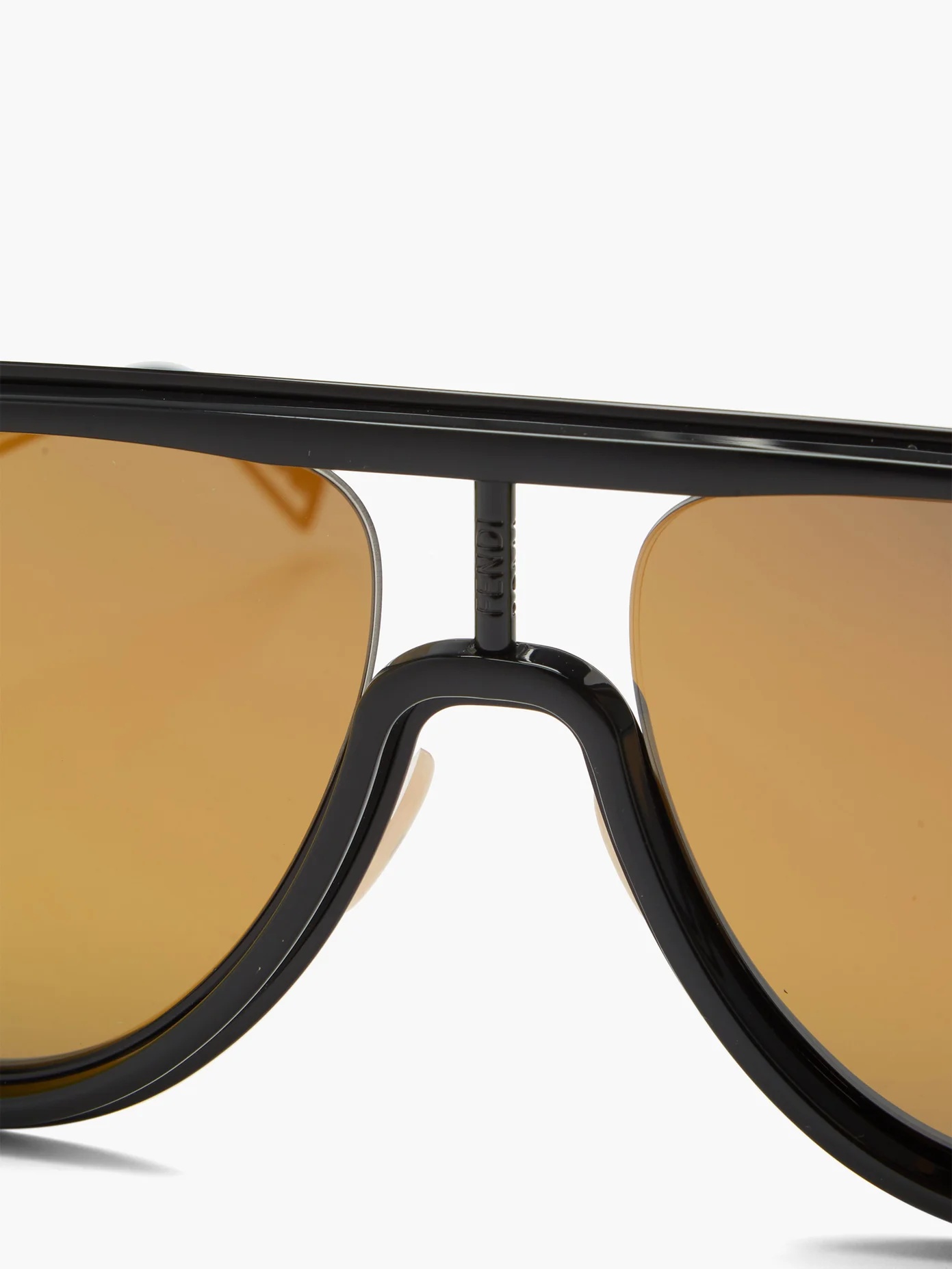 Mirrored-lens navigator optyl & metal sunglasses - 2