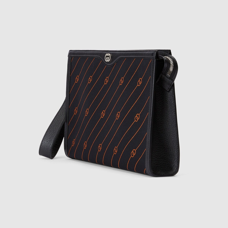 GUCCI Interlocking G pouch outlook