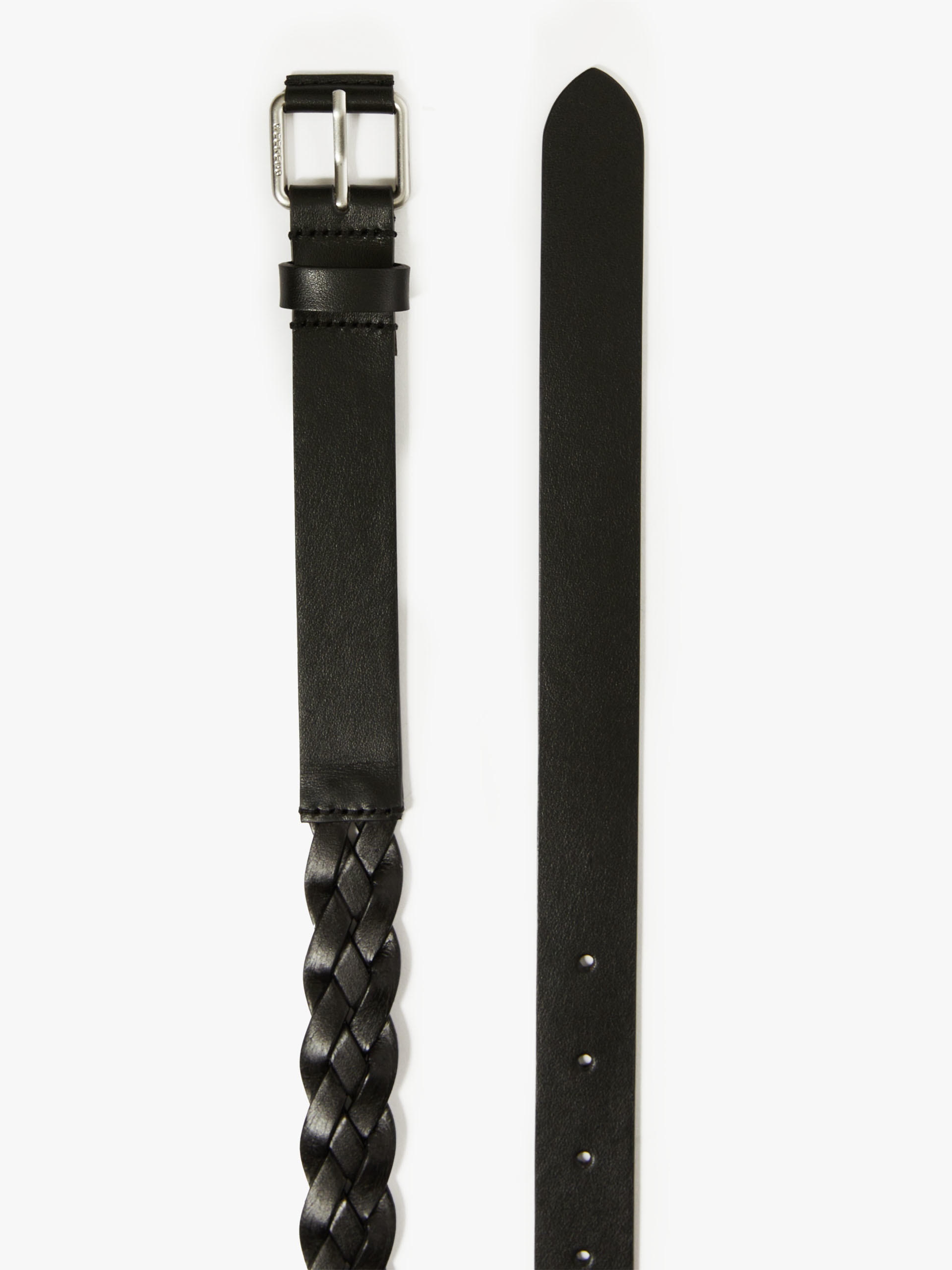 Woven leather belt - 2