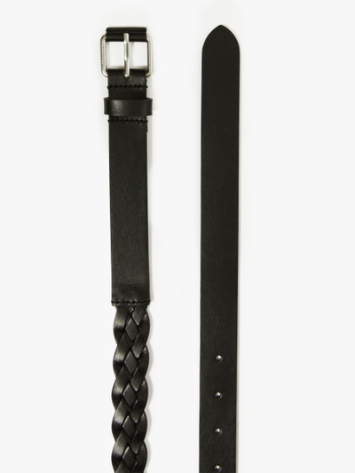 Max Mara Woven leather belt outlook