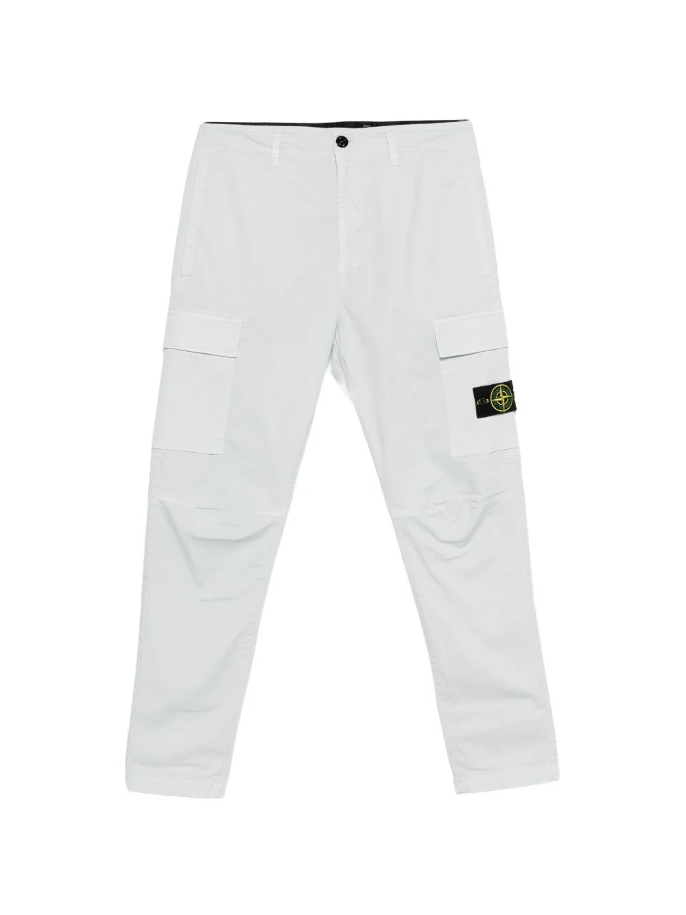 cargo logo-patch trousers - 1