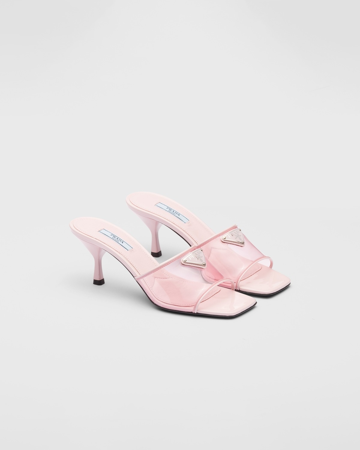 Plexiglas and patent leather sandals - 2