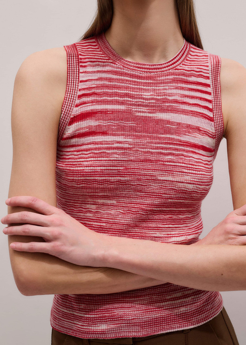 Slim Fit Knit Vest 3