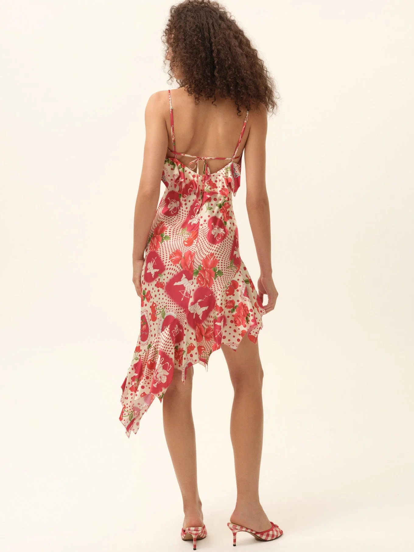 for love and lemons asymmetrical dress For Love & Lemons Brunello Asymmetrical Dress