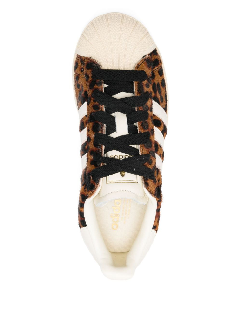 Superstar leopard-print sneakers - 4