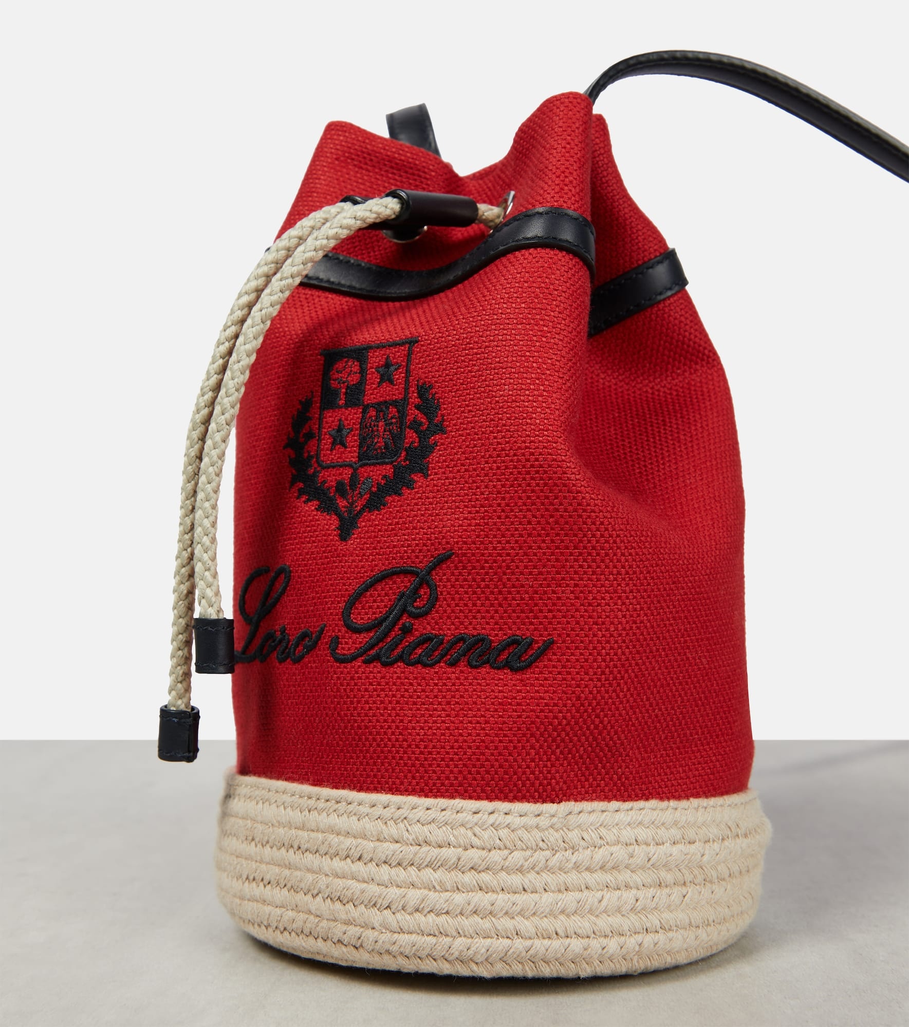 Sailor Mini canvas bucket bag - 6