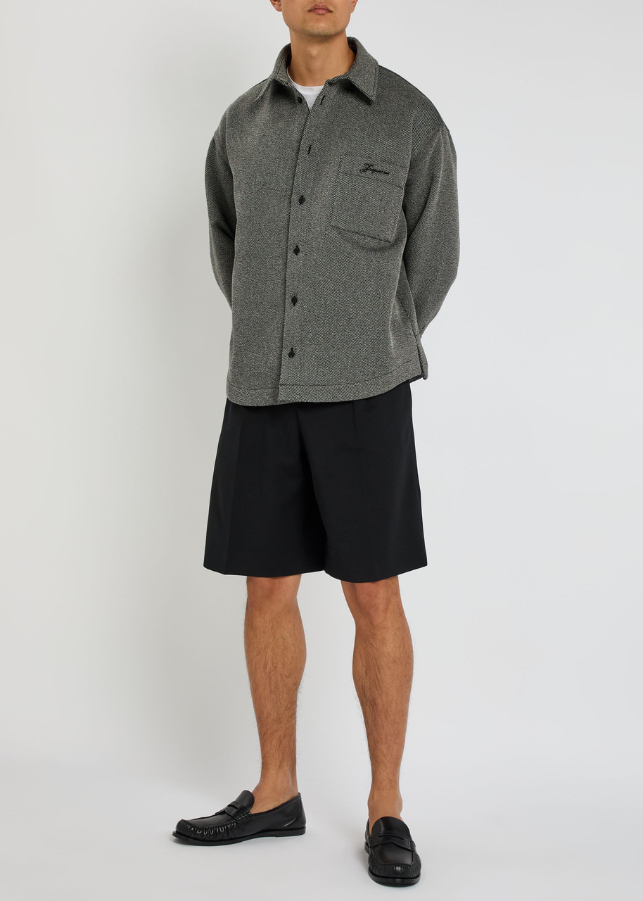 Jacquemus La Chemise Molino Wool-blend Overshirt - 4