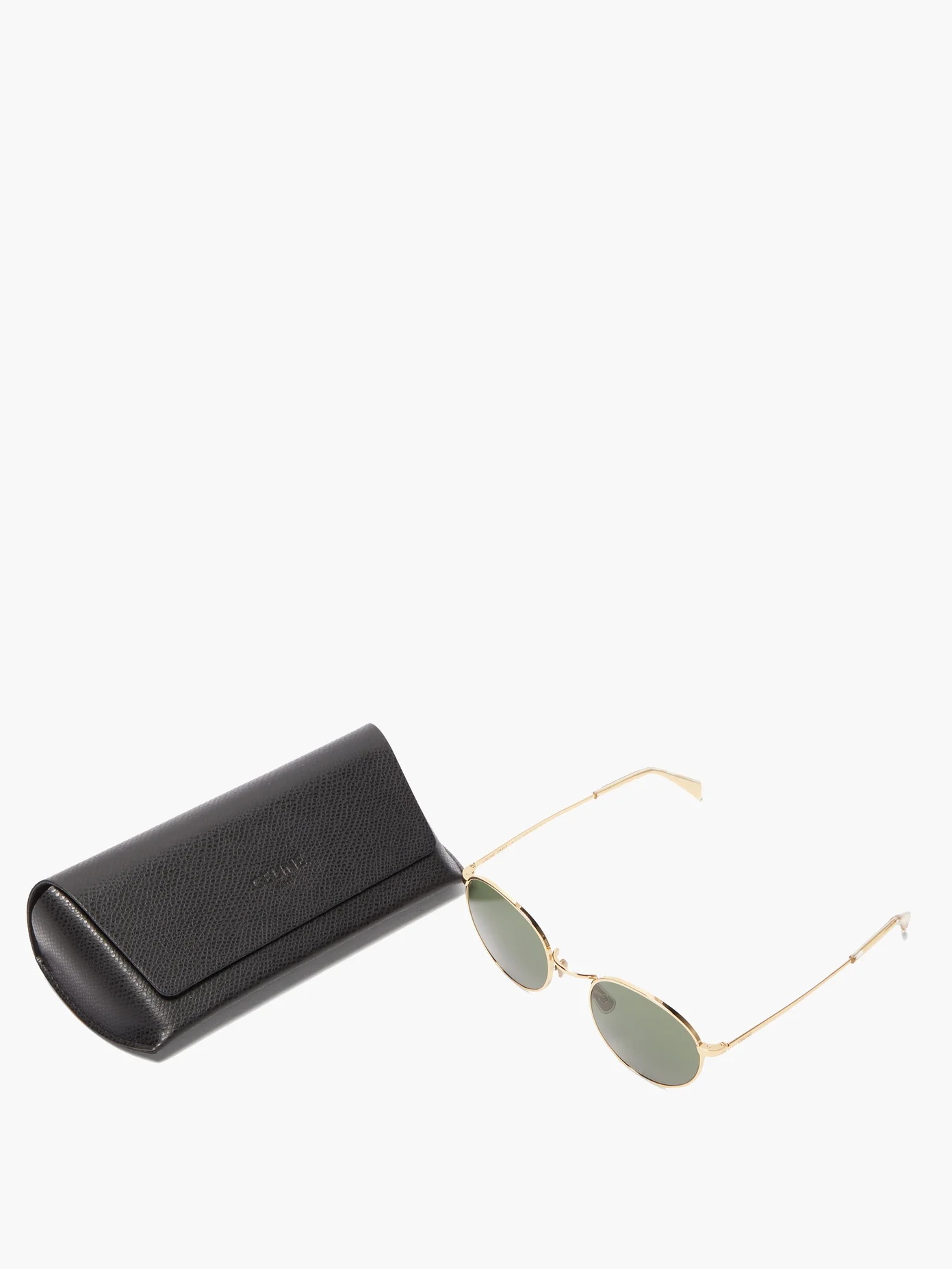 Round metal sunglasses - 5