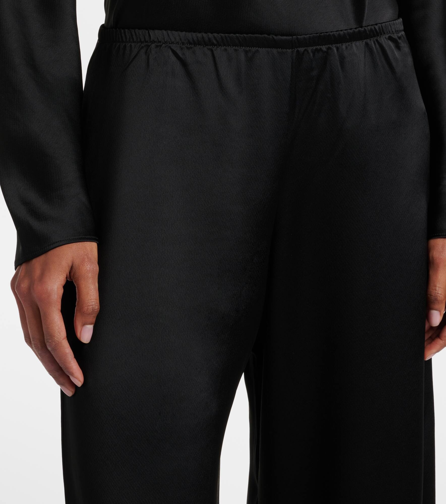 Barb high-rise wide-leg pants - 4