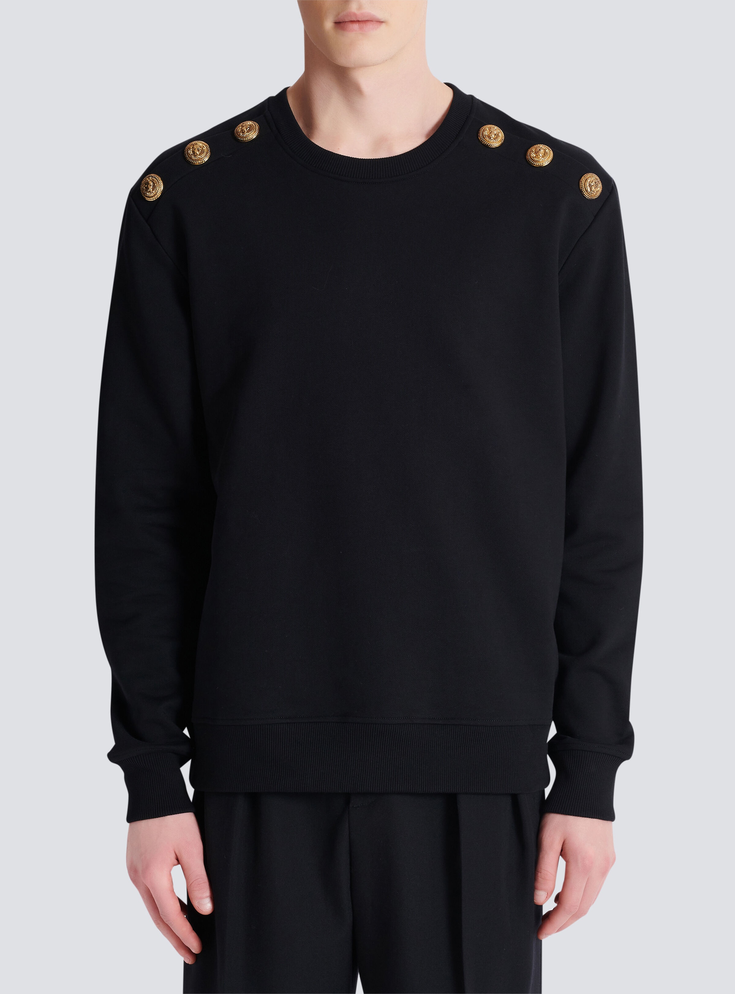Sweater with Chain Lion buttons - 5