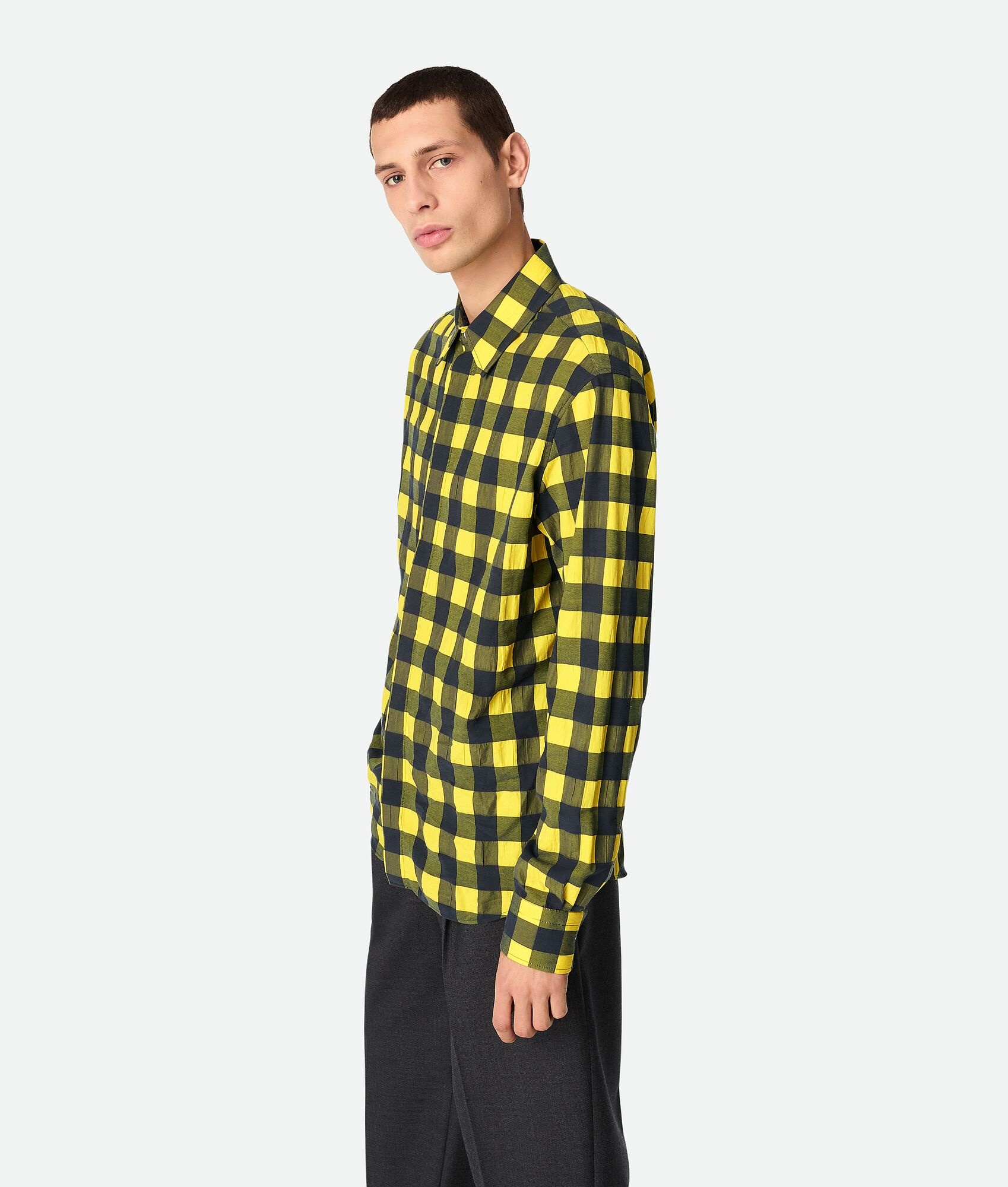 Gingham Cotton Shirt - 2