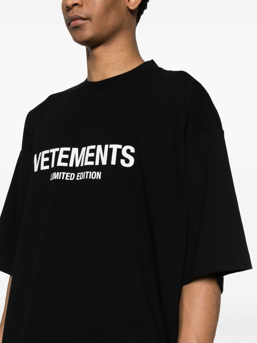 logo-print cotton T-shirt - 6