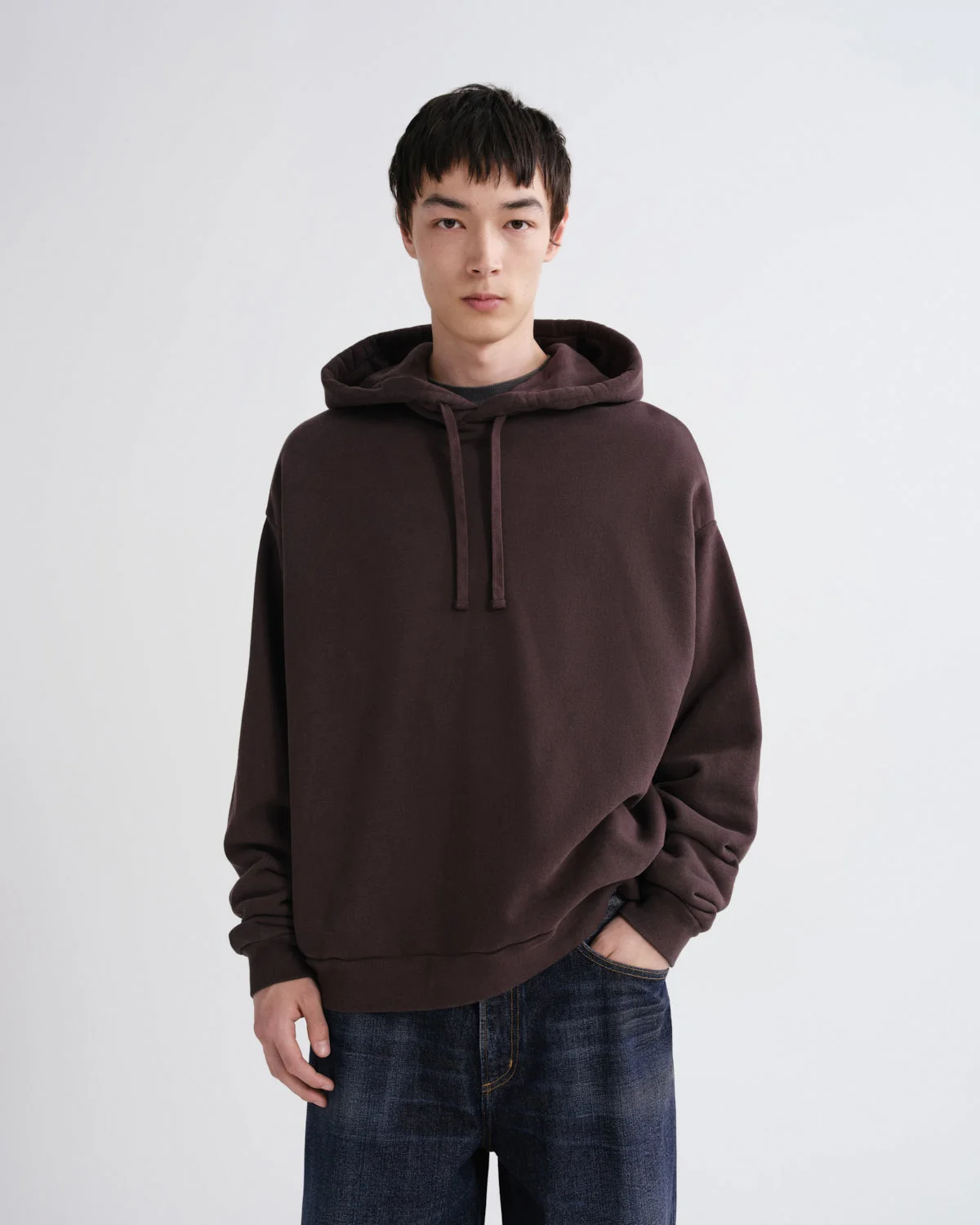 SALFORD HOODIE IN FORGE - 1