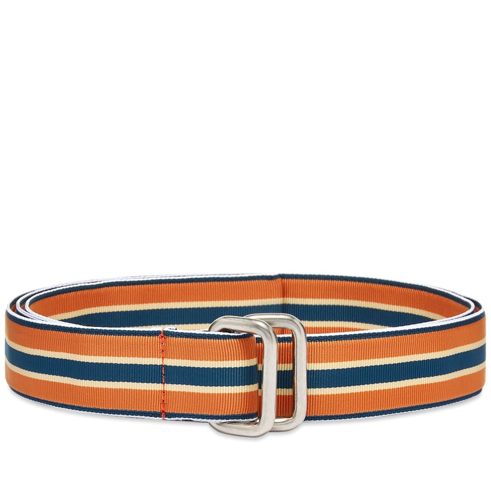 Beams Plus Grosgrain Double Ring Tape Belt - 1