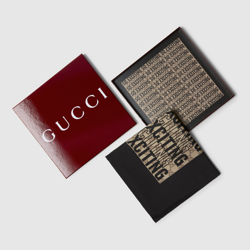 90 x 90 project printed silk carré 5