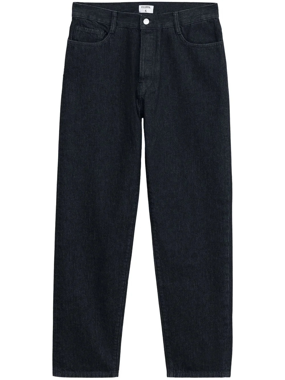 tapered cropped jeans - 1