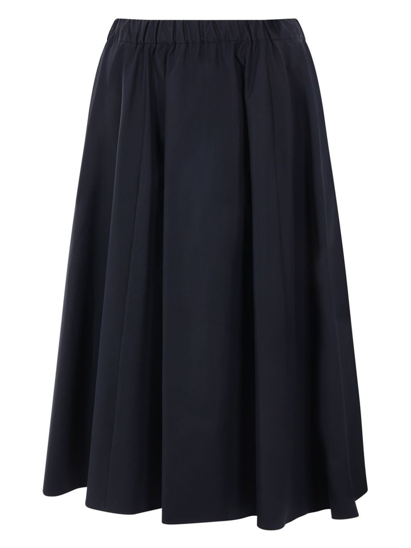 Aspesi cotton midi skirt outlook