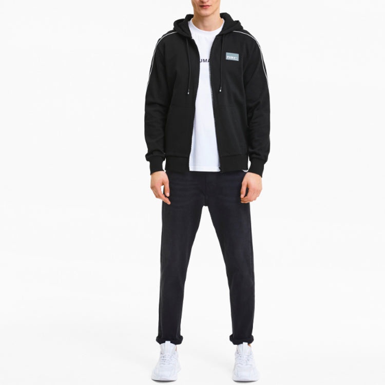 PUMA Avenir Full Zip Hoodie 'Black' 599334-01 - 3