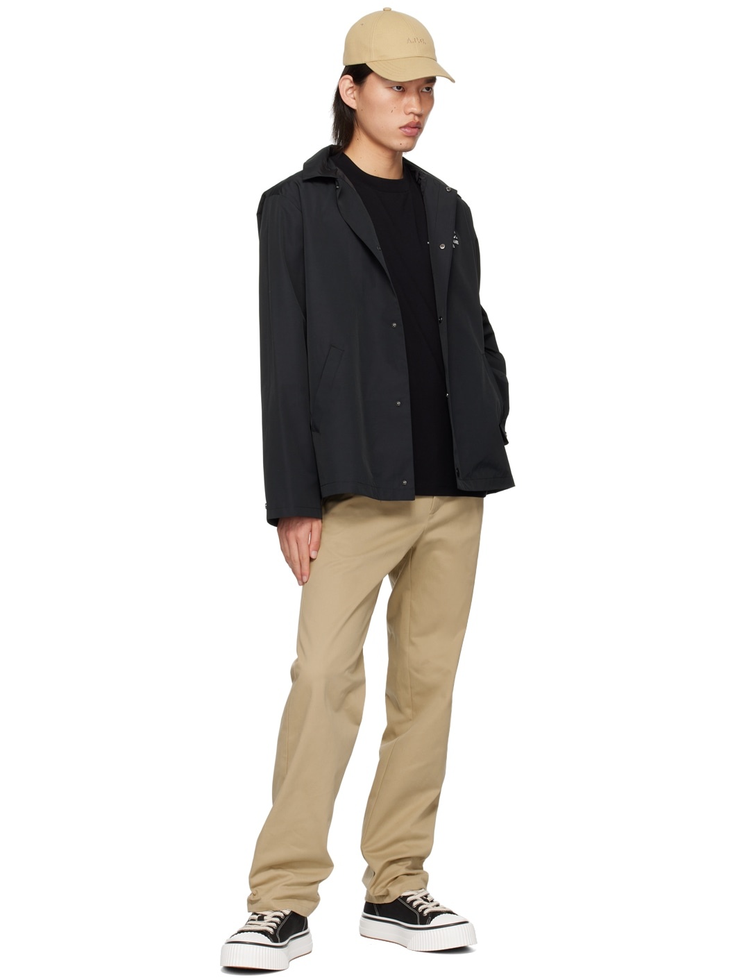 Beige Ville Trousers - 4