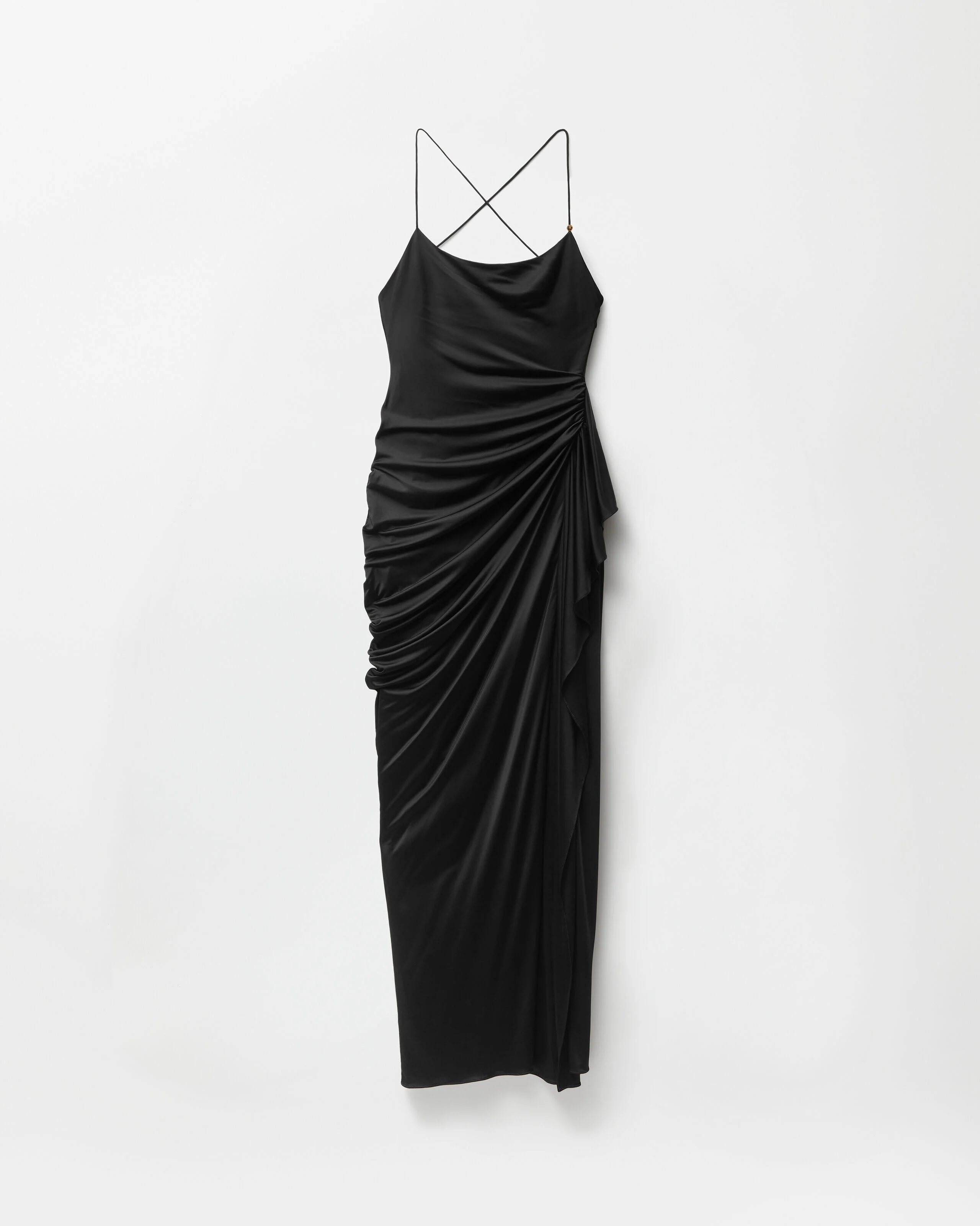 Draped Viscose-Jersey Gown - 1