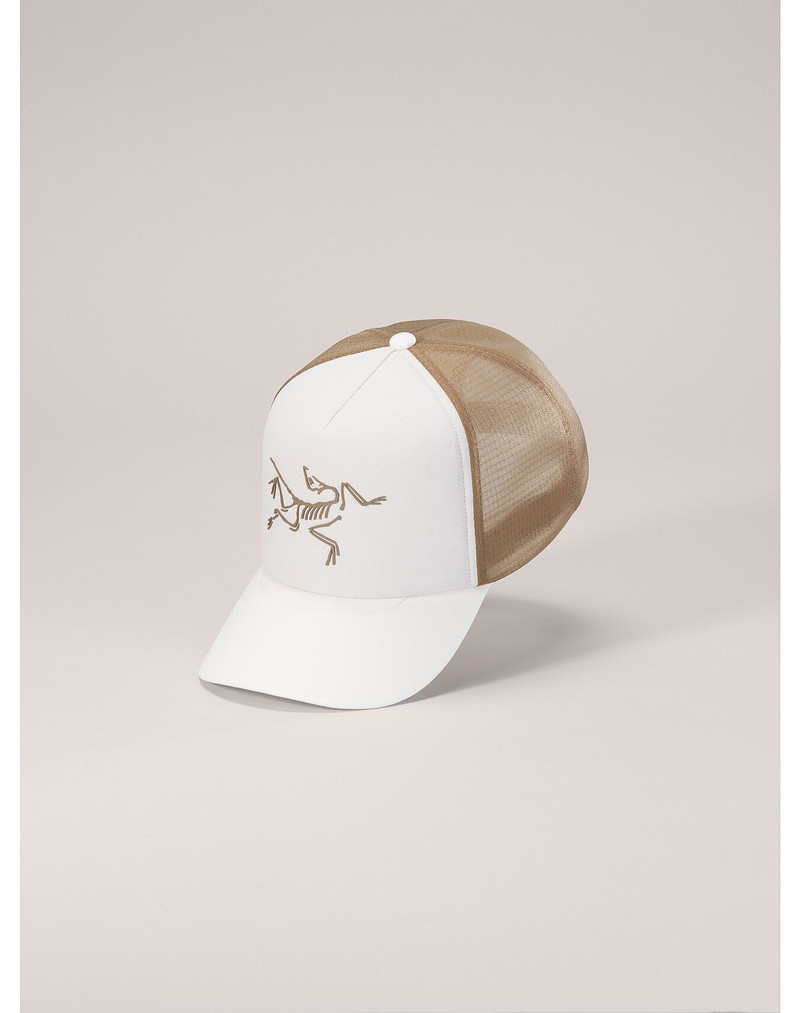 Bird Trucker Curved Brim Hat 1