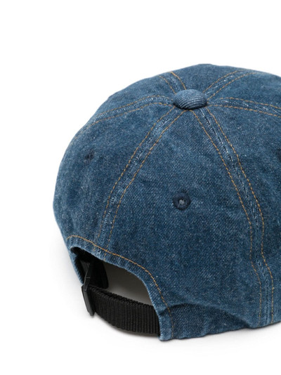 Song for the Mute logo-embroidered denim baseball cap outlook