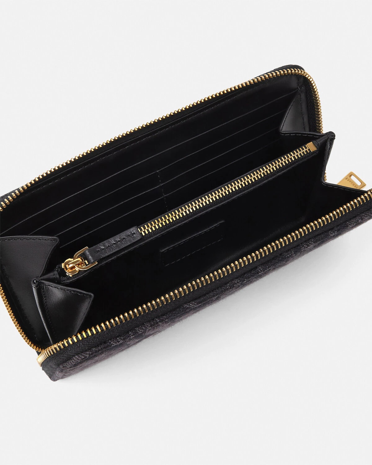 Barocco Jacquard Long Wallet - 2