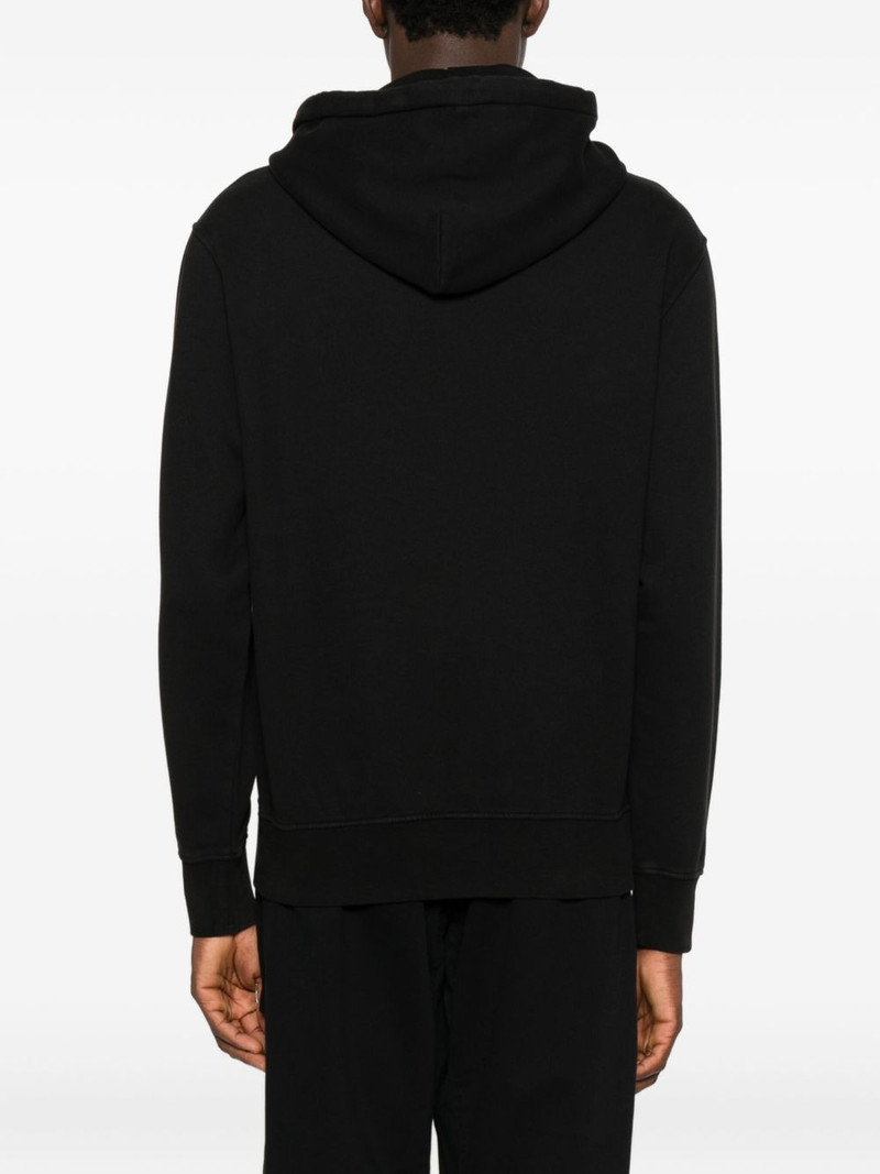 logo-embroidered hoodie 4