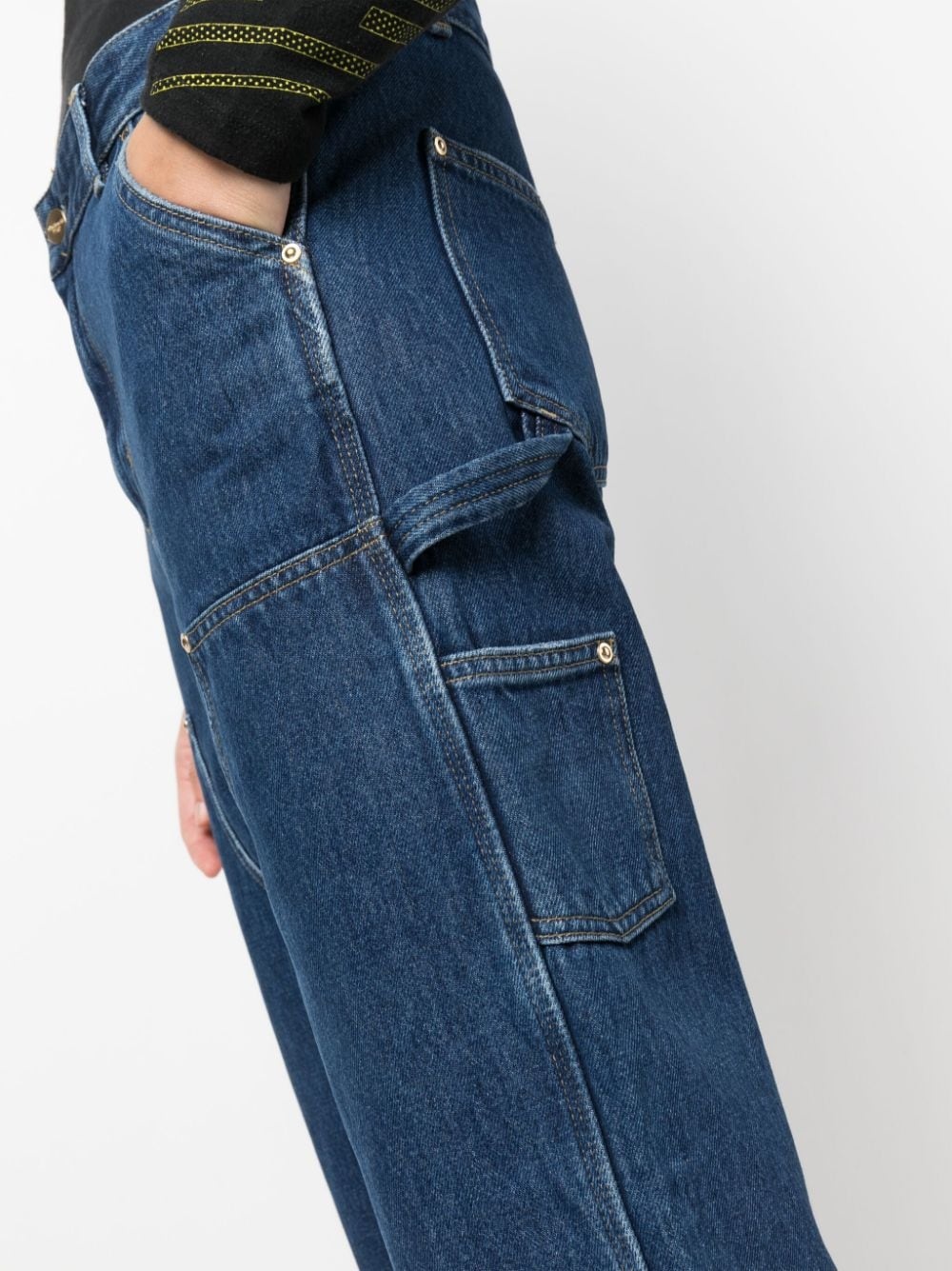 Nash mid-rise straight-leg jeans - 5