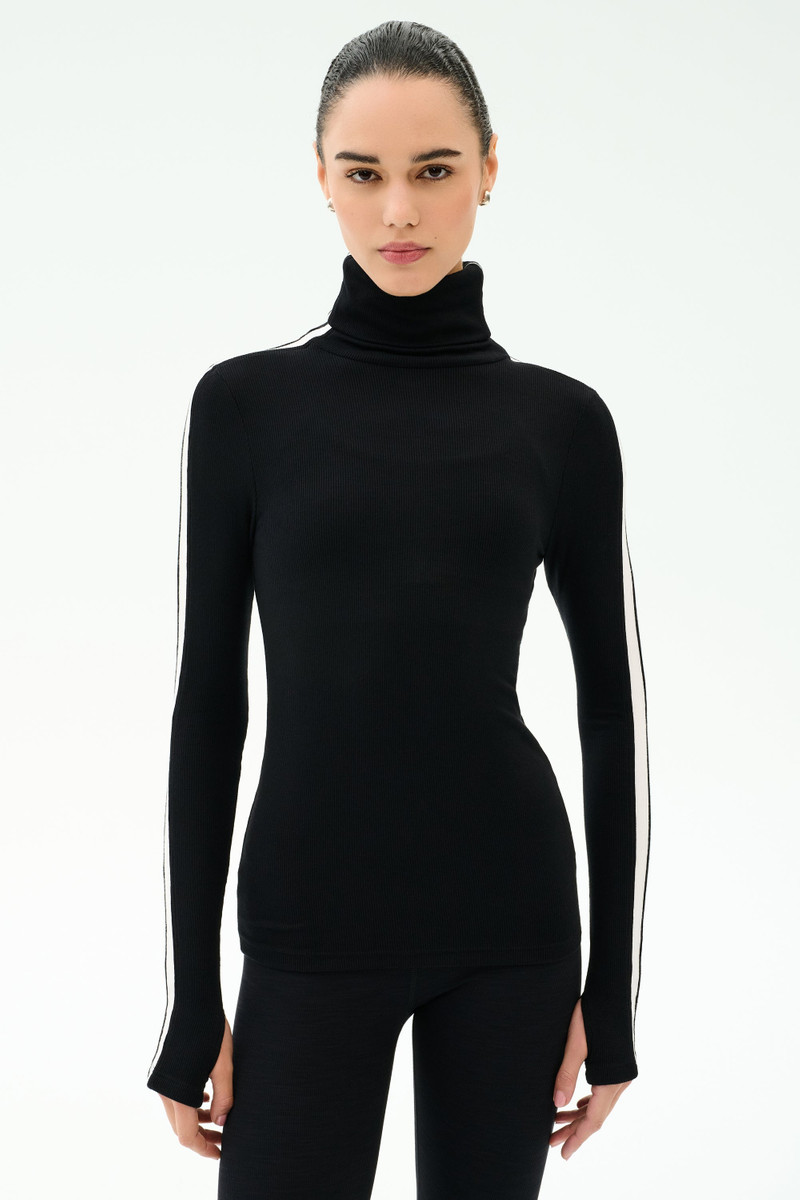 SPLITS59 Jackson Rib Full Length Turtleneck outlook