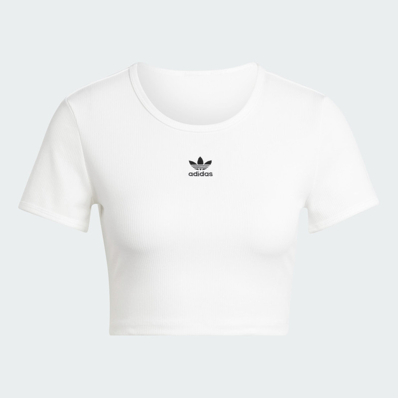 Essentials Ribbed Tee - 1