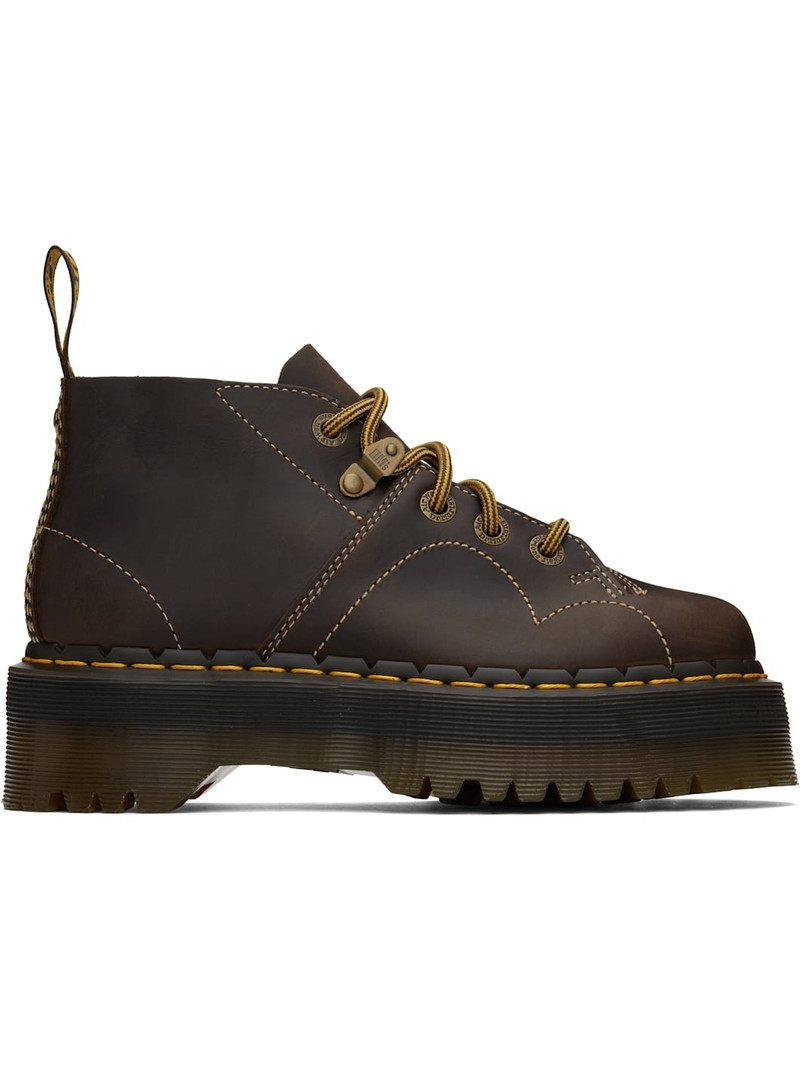 Brown Church Arc Platform Monkey Boots 1