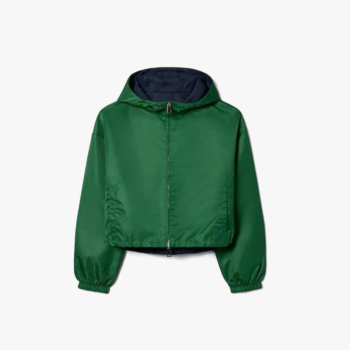 Reversible Cropped Nylon Jacket - 1