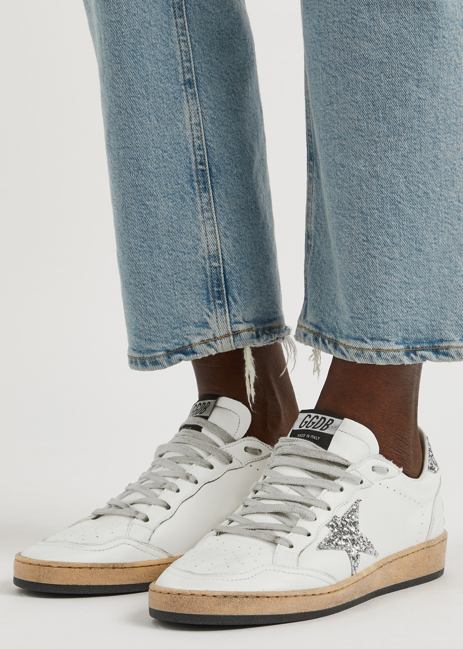 Ball Star distressed leather sneakers - 5