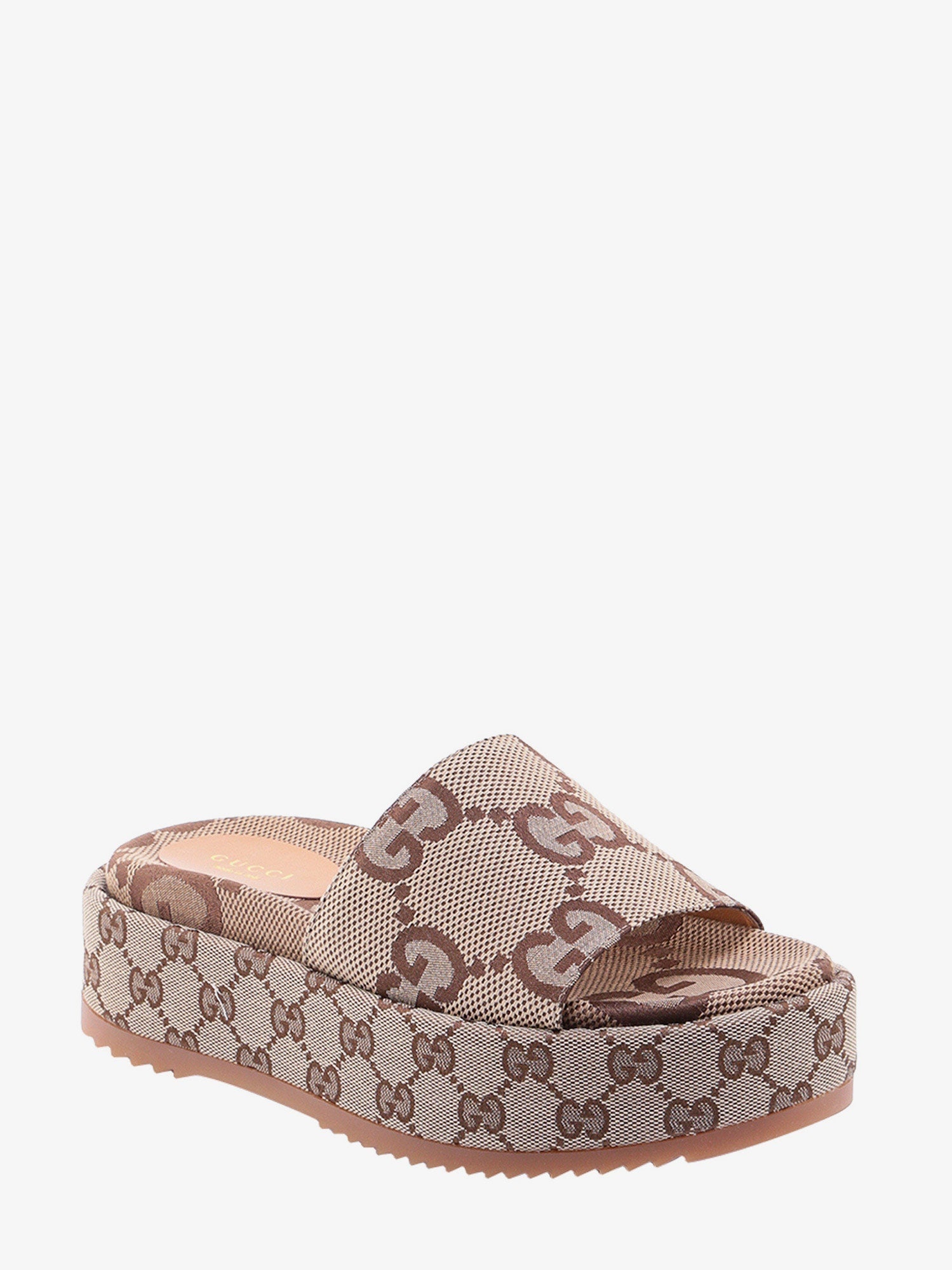 Gucci Woman Slide Woman Beige Sandals - 2
