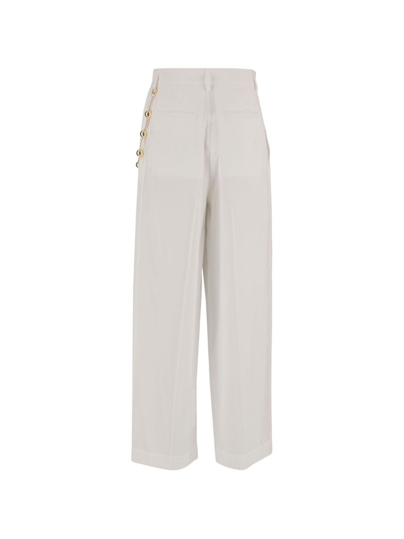 DARKPARK Danielle chain-detail palazzo pants outlook