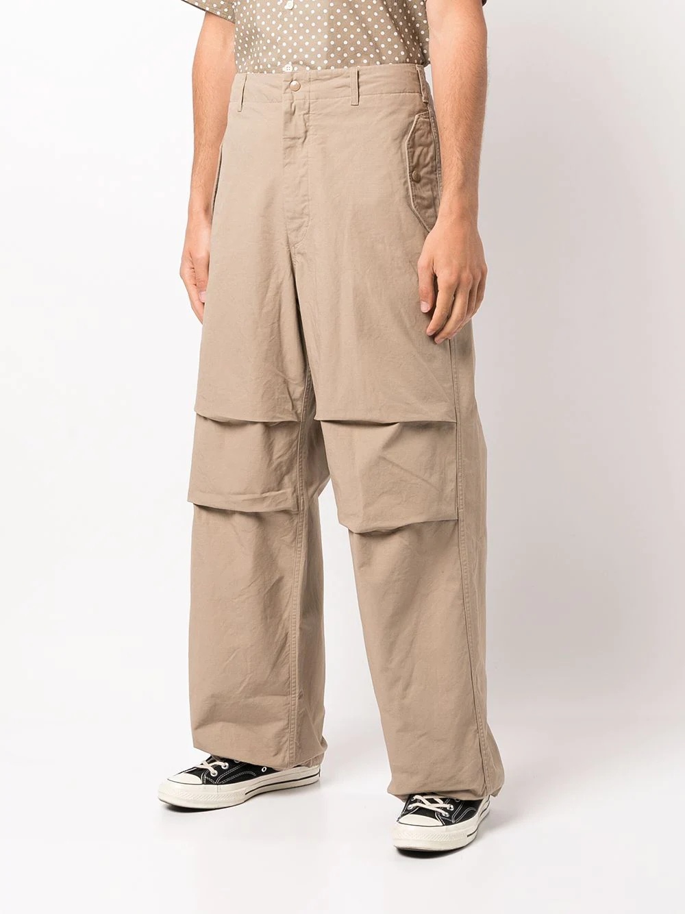 loose-fit cargo trousers - 3