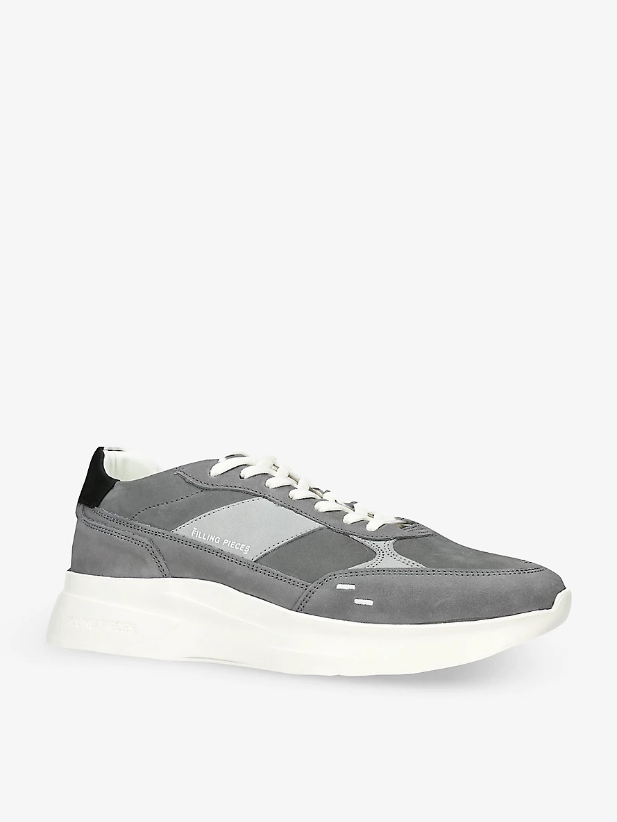 Jet Runner leather low-top trainers - 3