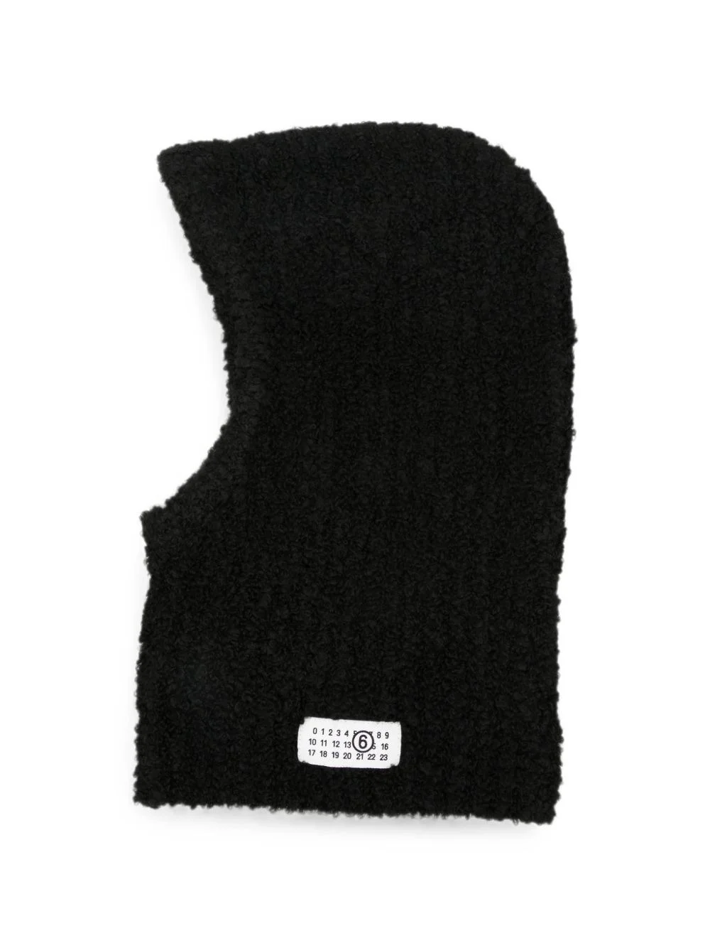 logo-patch bouclé balaclava - 1