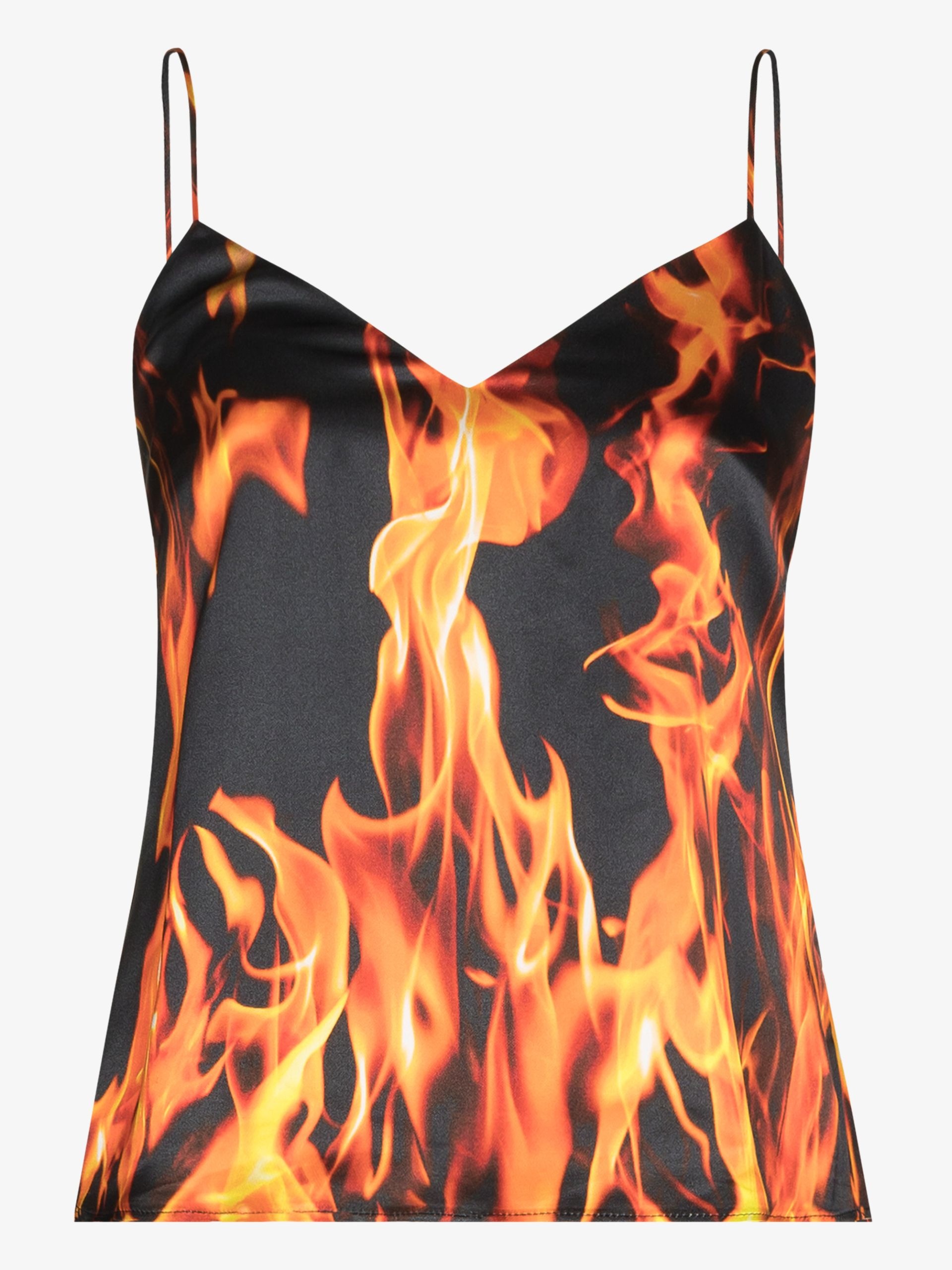 Fire Print Camisole Top - 1