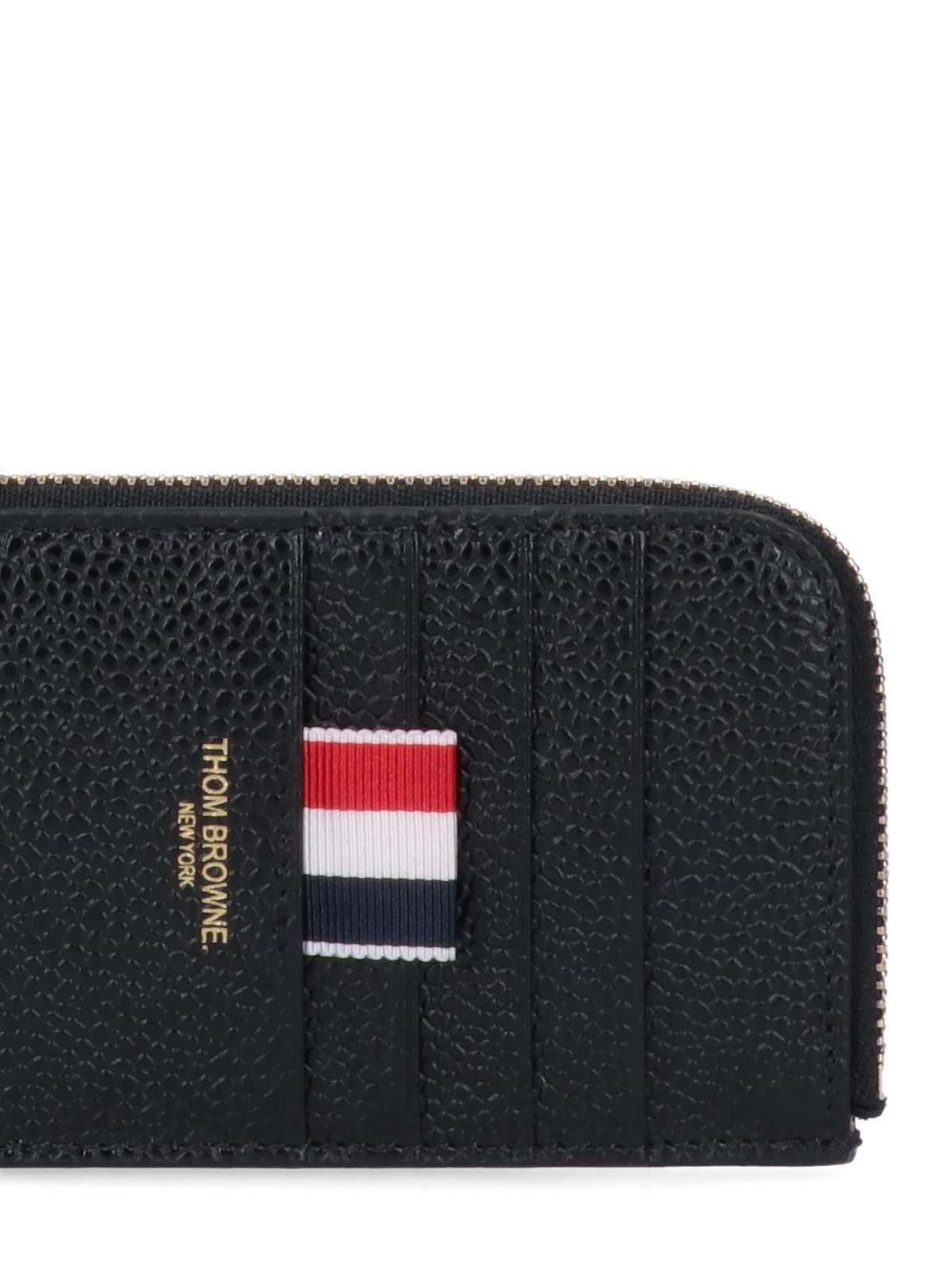 財布・小物その他 THOM BROWNE WALLET (MAW080A00198 001) Thom Browne zip around wallet MAW080A.00198-001 BLACK | IlDuomo