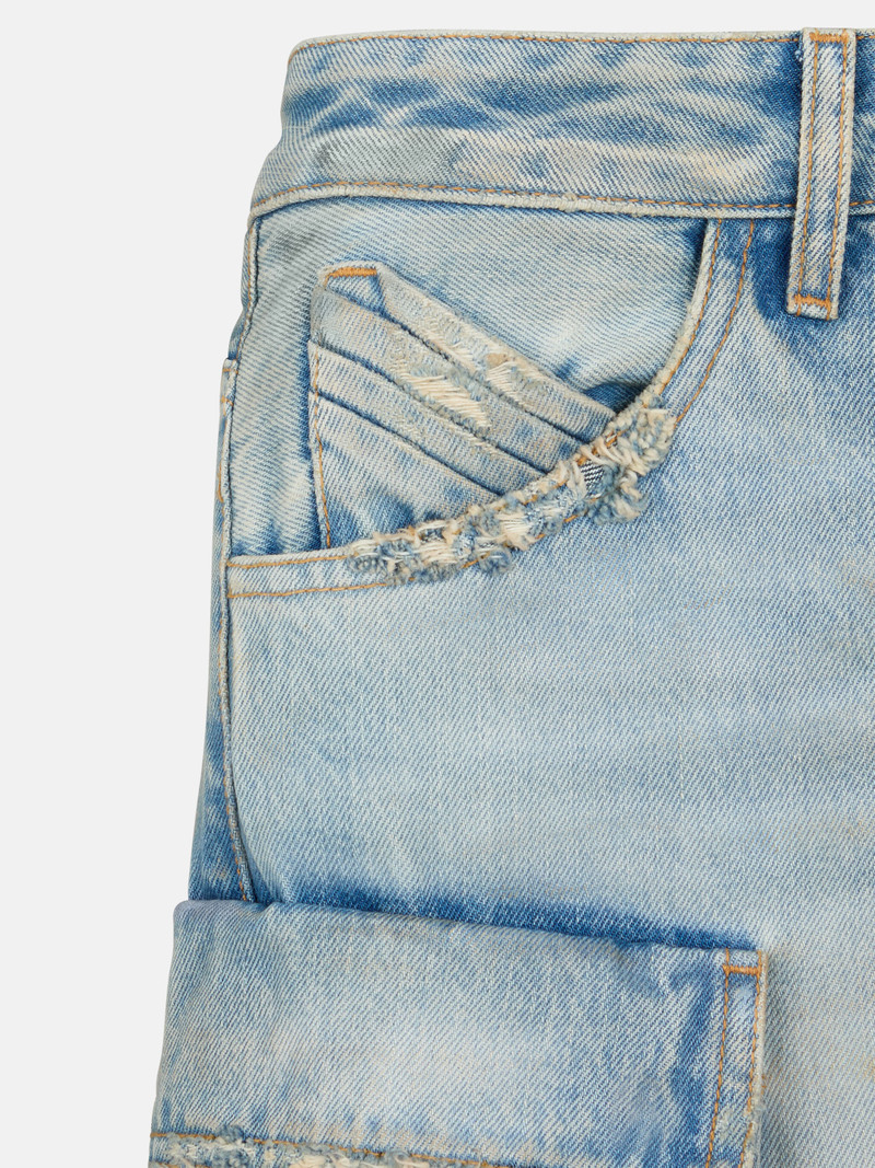 ''FERN'' FADED LIGHT BLUE LONG PANTS 5