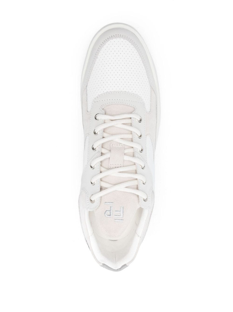 panelled low-top sneakers 4