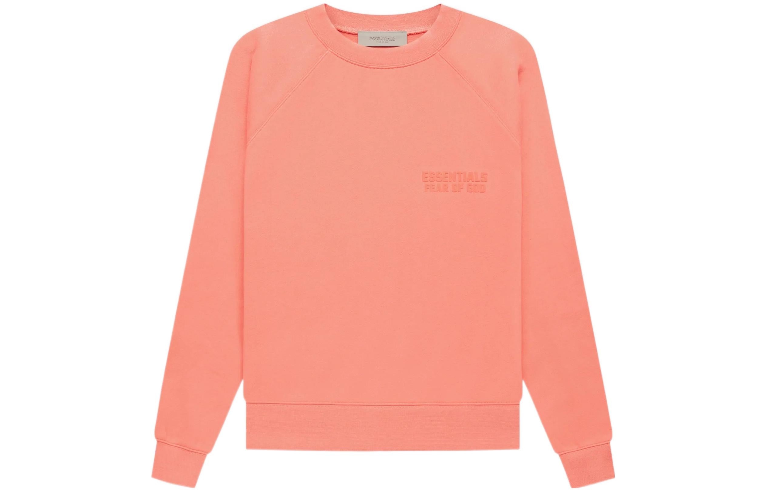 Fear of God Essentials FW22 Crewneck 'Coral' FOG-FW22-259 - 2