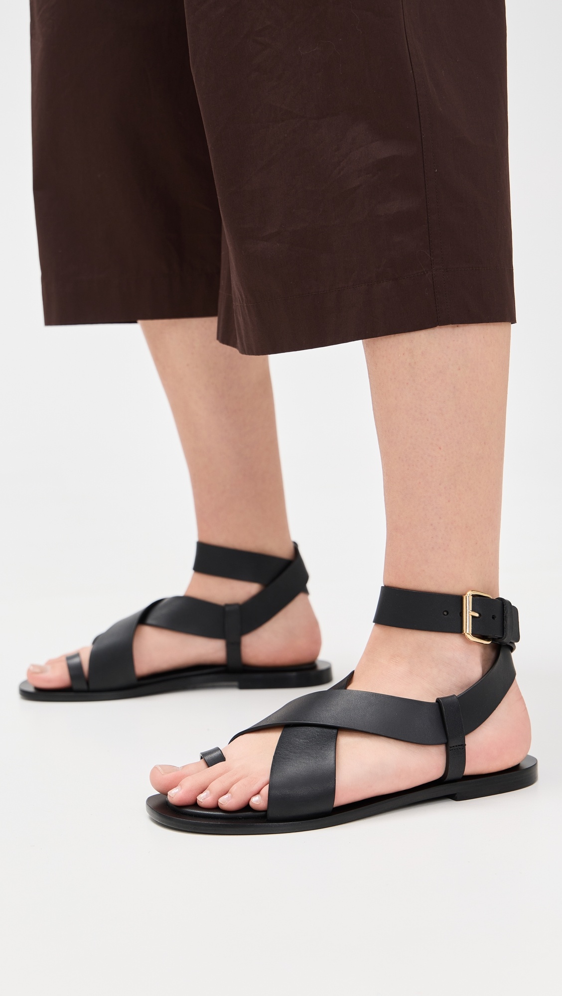 Ankle Strap Sandals - 4