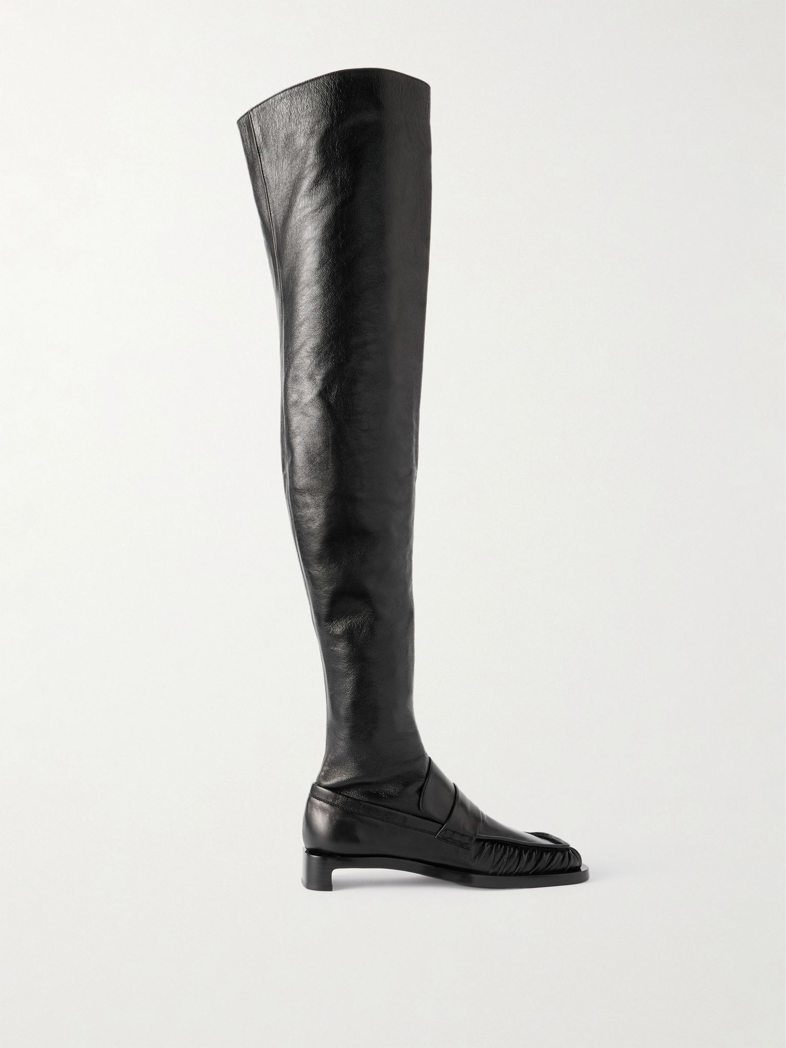 Leather boots Black - 1
